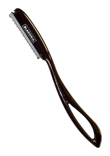 FEATHER RAZOR WITH 10 REPLACEMENT BLADES