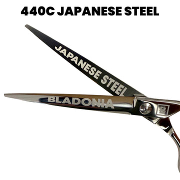 7'' Professional Barber Scissor, Japanese Steel 440C, Right Handed